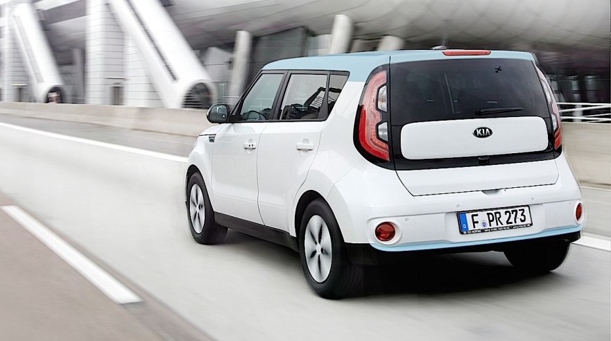 The Kia Soul EV Plug in