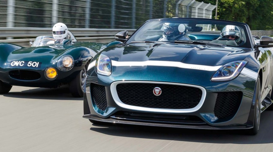 Jaguar Project 7 Dynamic Debus as D-Type Wins Le Mans Classic