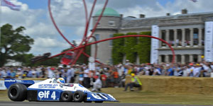 Tyrell at the goodwood festival of speed