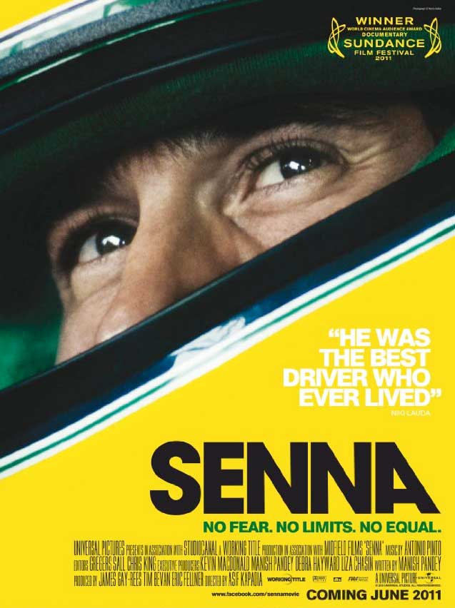 The Cinema Poster for Senna the movie
