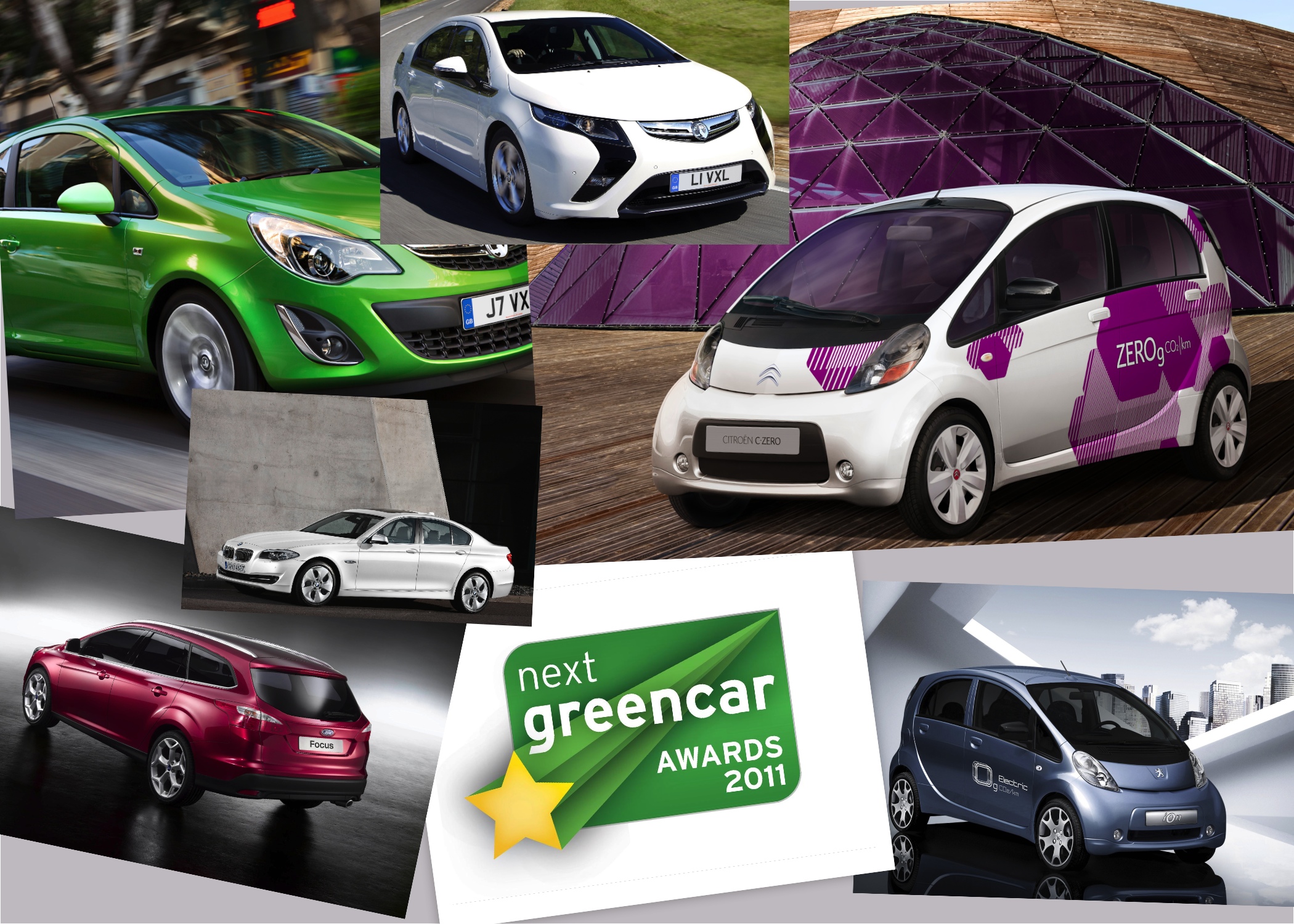 Next Green Car Awards 2011 award winners