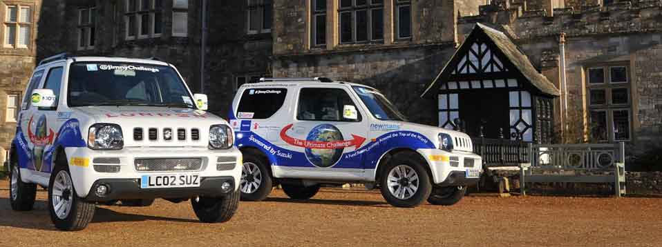 The Suzuki Jimny Global Charity Challenge