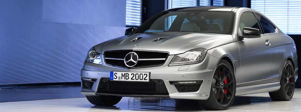 Driving the C63 AMG Edition 507