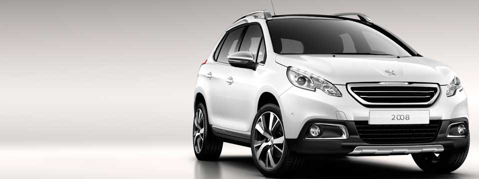 Pricing for New Peugeot 2008