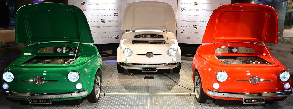 The Cool Retro Fiat 500 Smeg Fridge