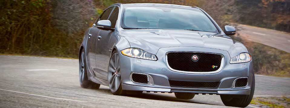 Driving the Jaguar XJR