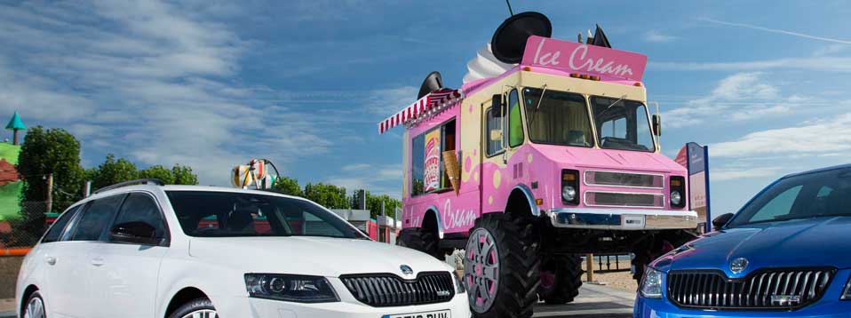The Biggest Ice Cream Van in the World by Skoda