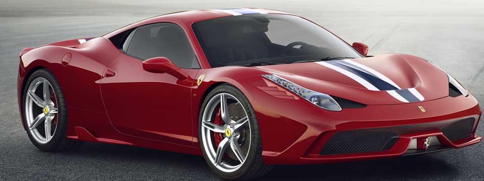 The Ferrari 458 Speciale the latest from the prancing horse company