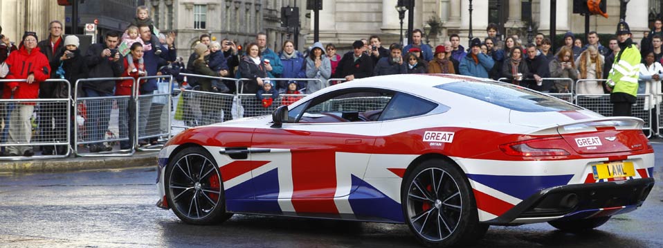 Aston Martin at the Lord Mayors Show