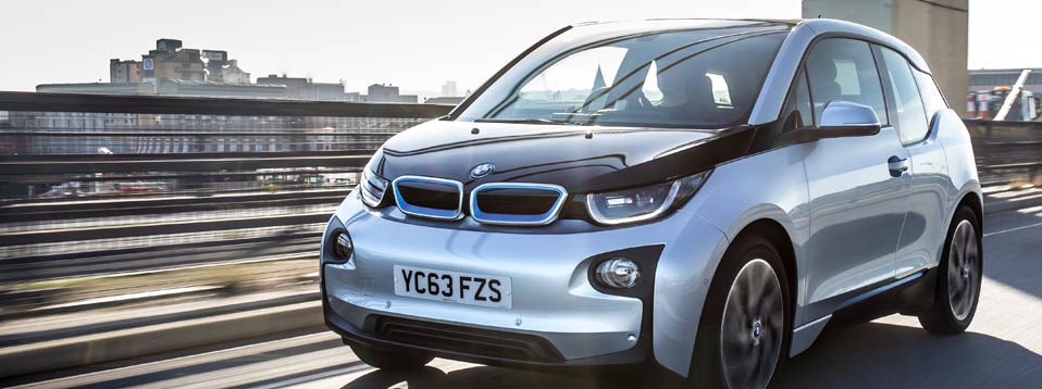 The latest state of the art electric car from BMW the i3