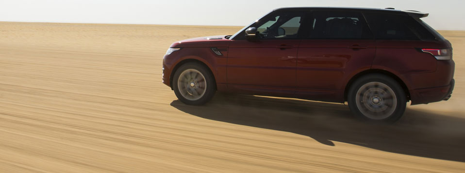 Range Rover Sport Fastest Recorded Time for Empty Quarter Crossing