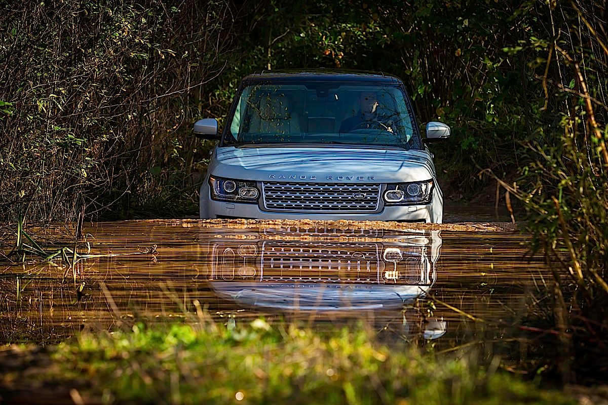 Off Road in the Range Rover Hybrid