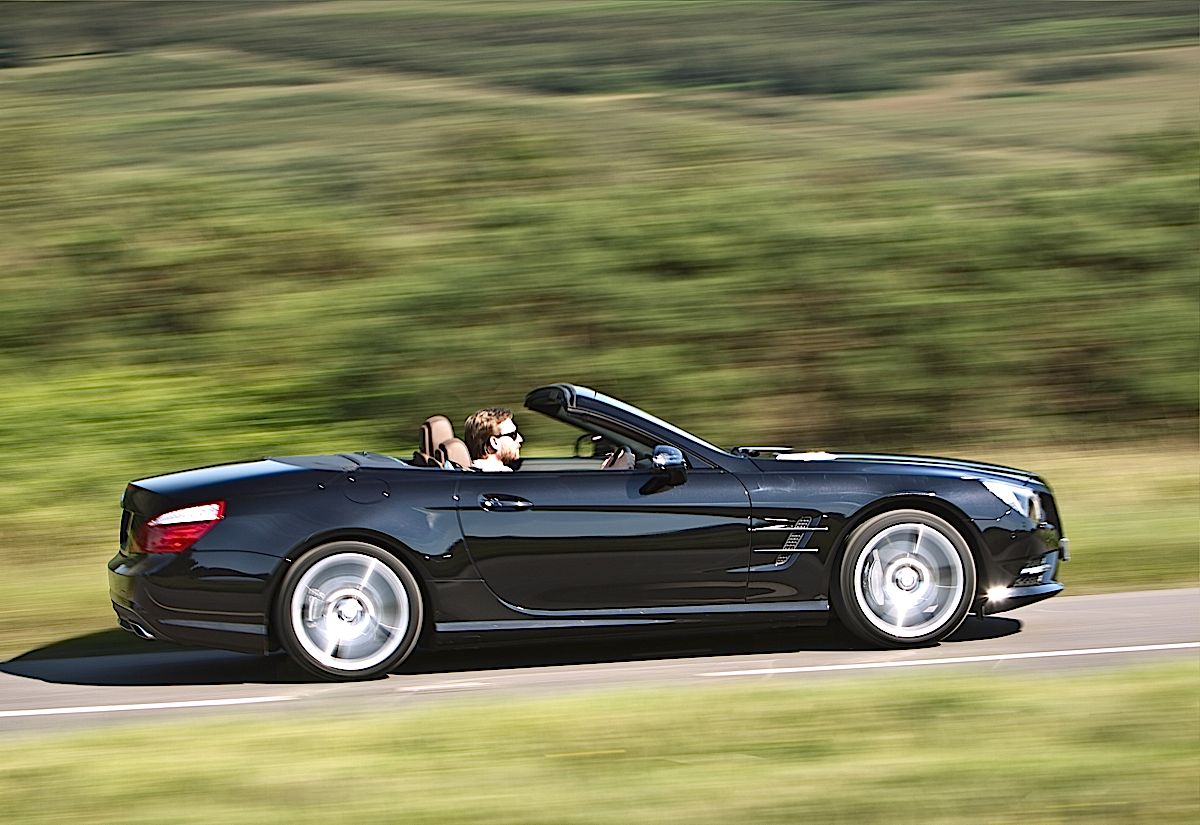 Mercedes-Benz SL 400 ready for the summer-