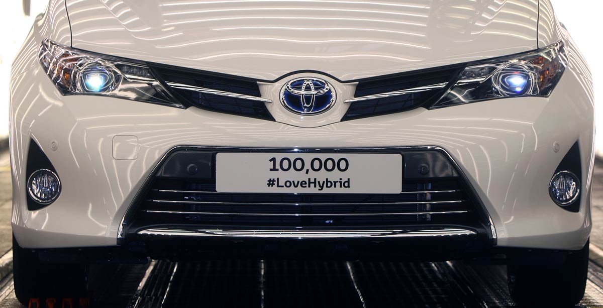 Toyota 100k Hybrid Car Sales