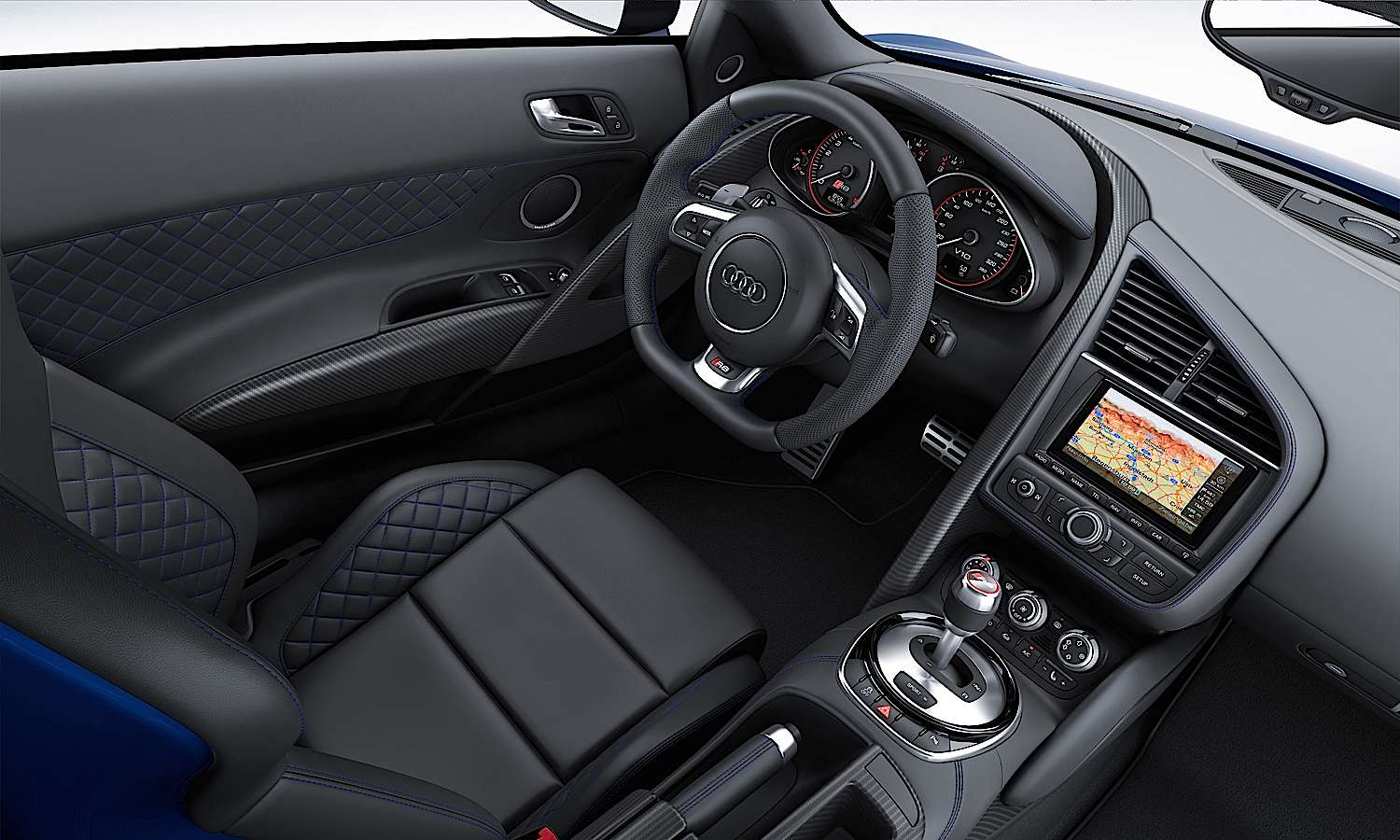 The Audi R8 LMX Interior