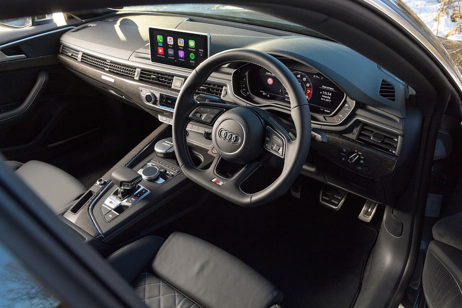 Jonathan Humphrey reviews the Audi S5 Sportback for Drive.co.uk-9