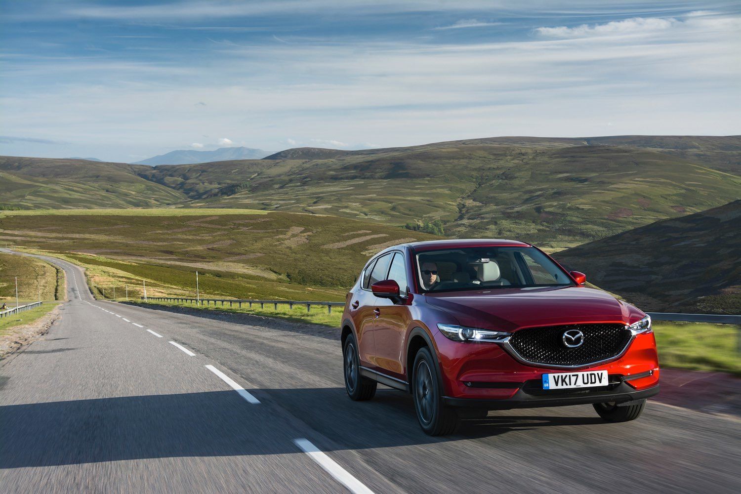 Tom Scanlan reviews the all new Mazda CX-5 in the Cairngorms Scotland for drive 12