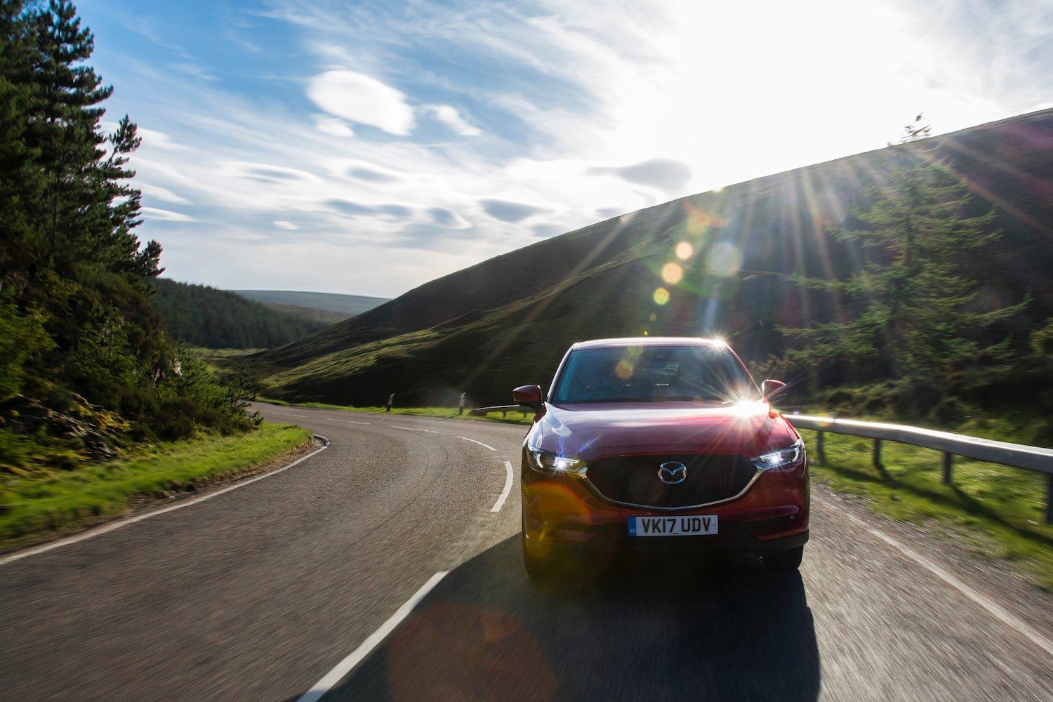 Tom Scanlan reviews the all new Mazda CX-5 in the Cairngorms Scotland for drive 14