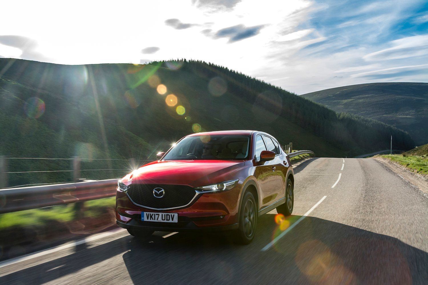 Tom Scanlan reviews the all new Mazda CX-5 in the Cairngorms Scotland for drive 16