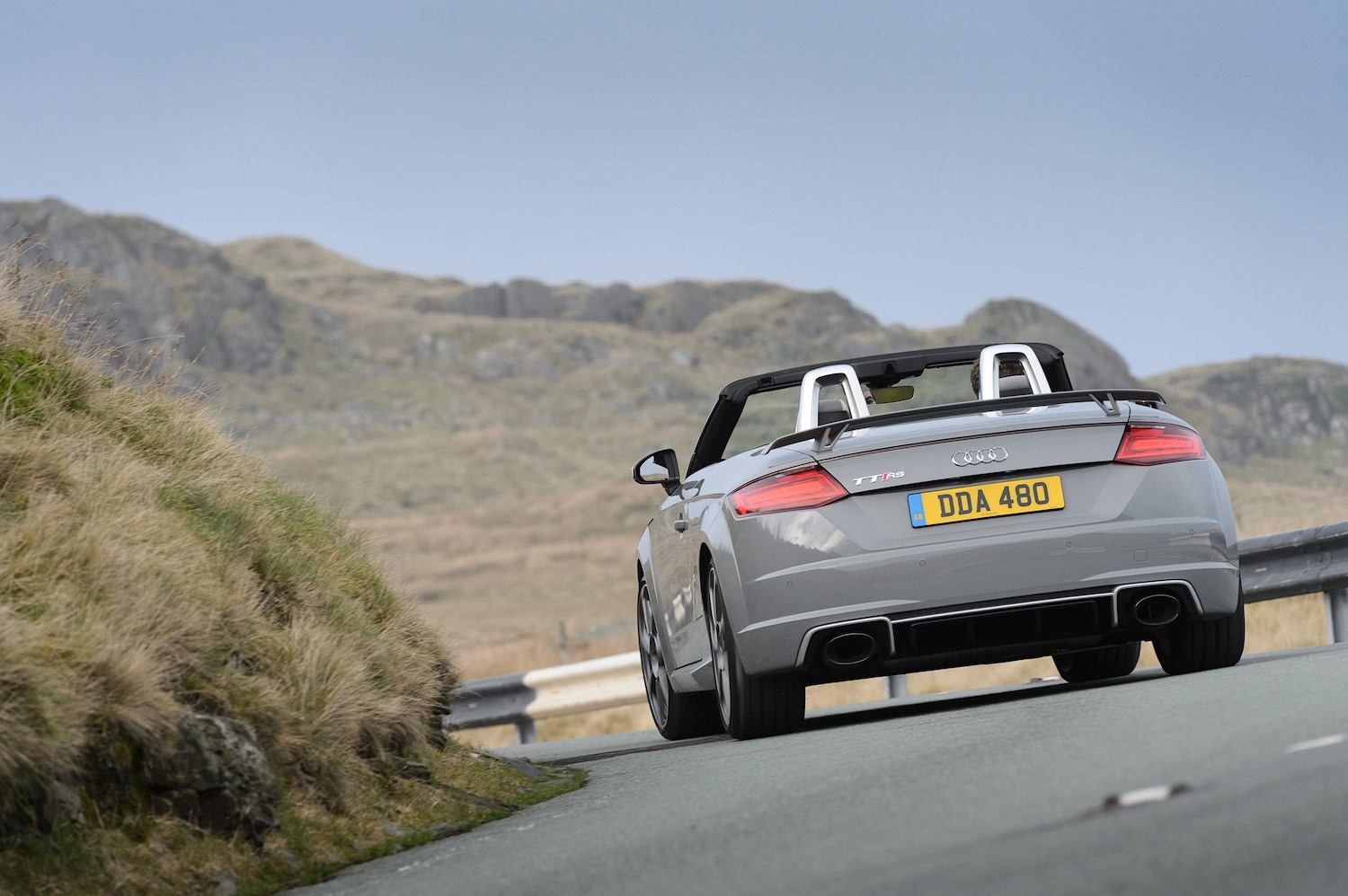 Tom Scanlan reviews the Audi TT RS Roadster for Drive 37