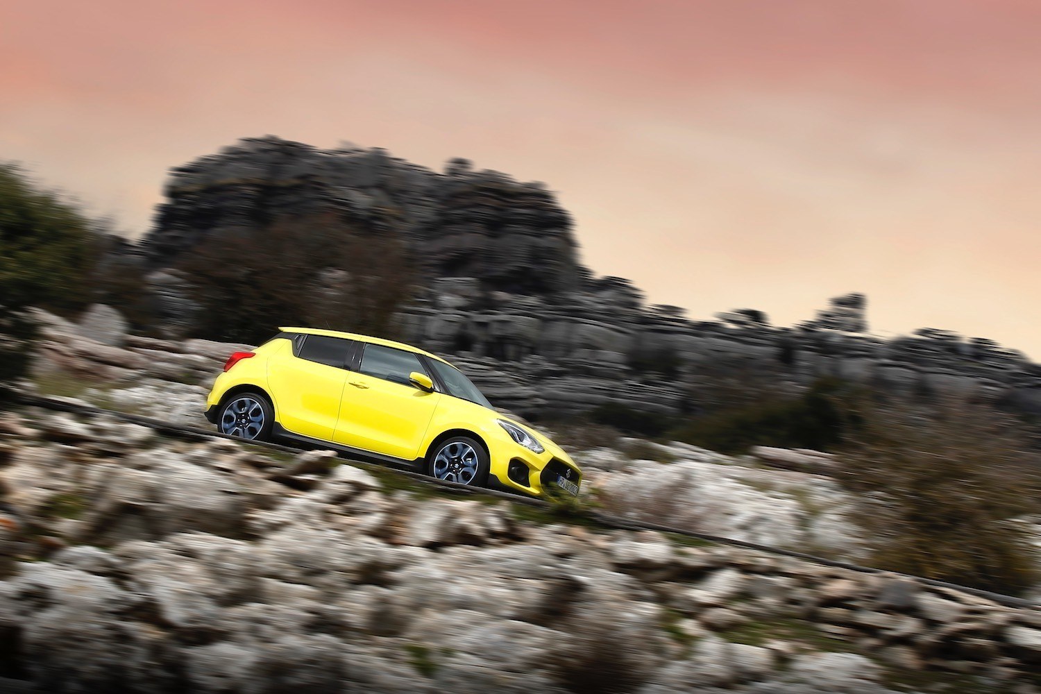 Tim Barnes-Clay drives the All New Suzuki Swift Sport at the European Launch 14