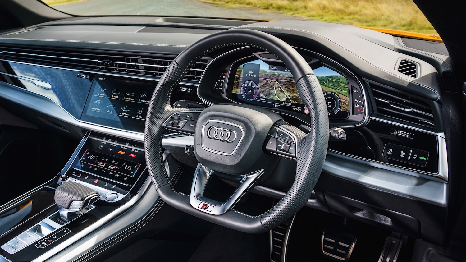 Maggie Barry reviews the All-New Audi Q8 Vorsprung edition for drive 25.