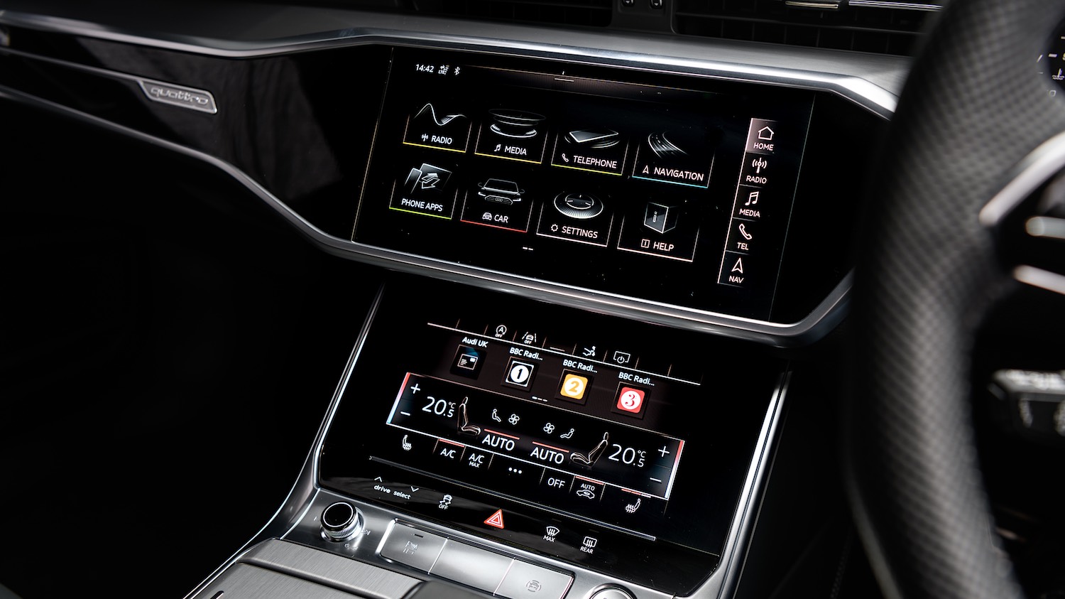 Neil Lyndon motoring correspondent reviews the latest Audi A7 for Drive 3