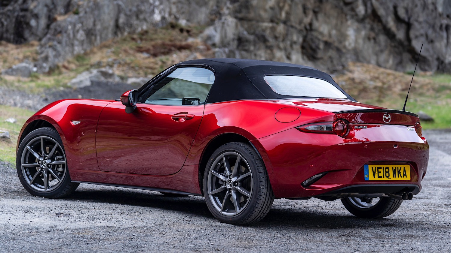 drive-Maggie Barry drives the New 2019 Mazda MX-5 at the lanch event in Ireland 4